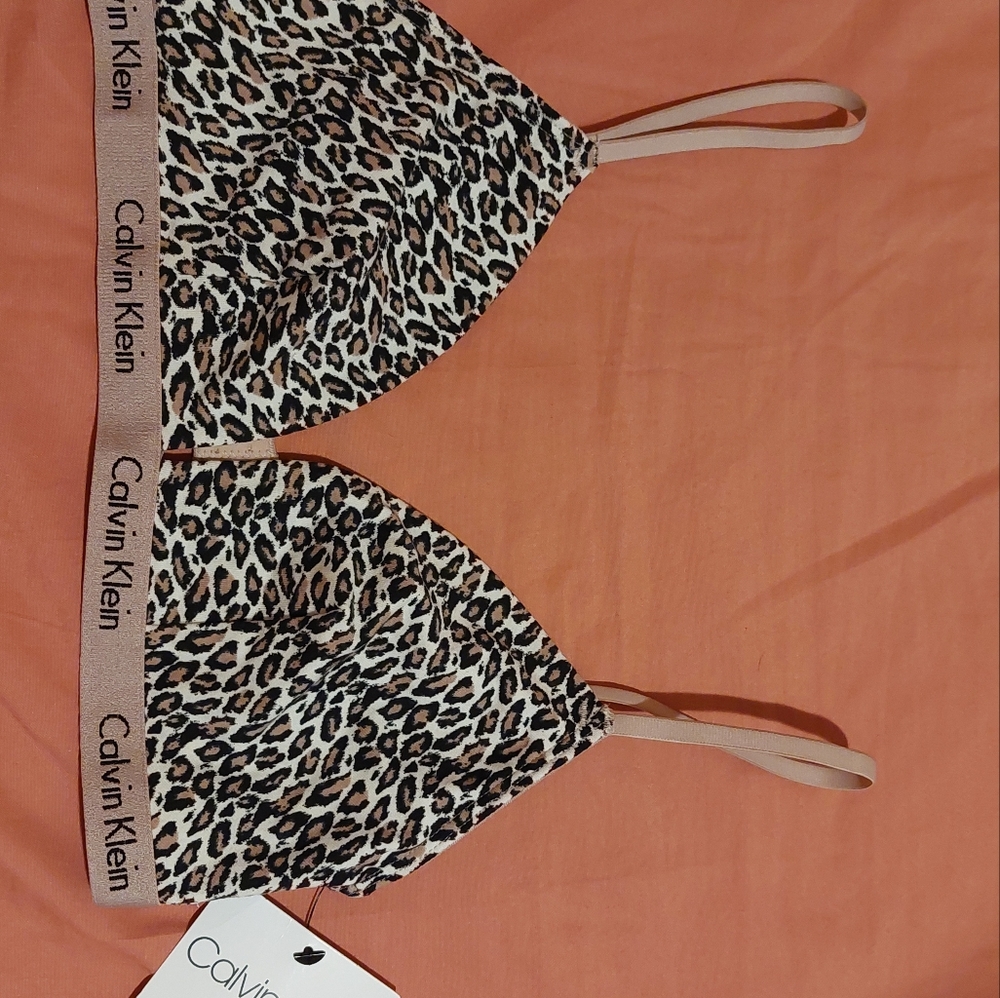 Calvin klein unlined triangle bra